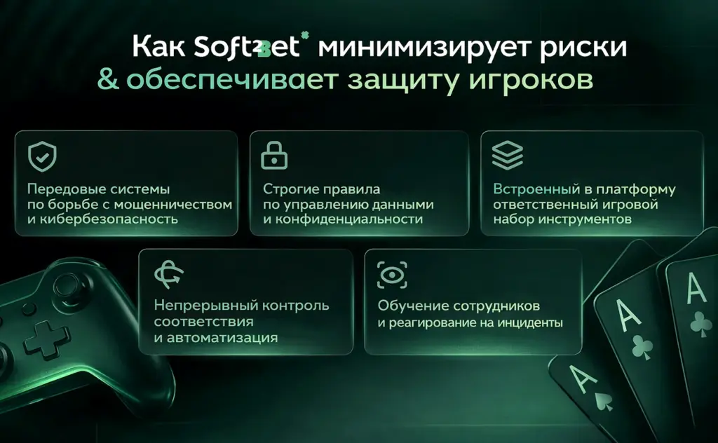 Снижение рисков и защита игроков Soft2Bet