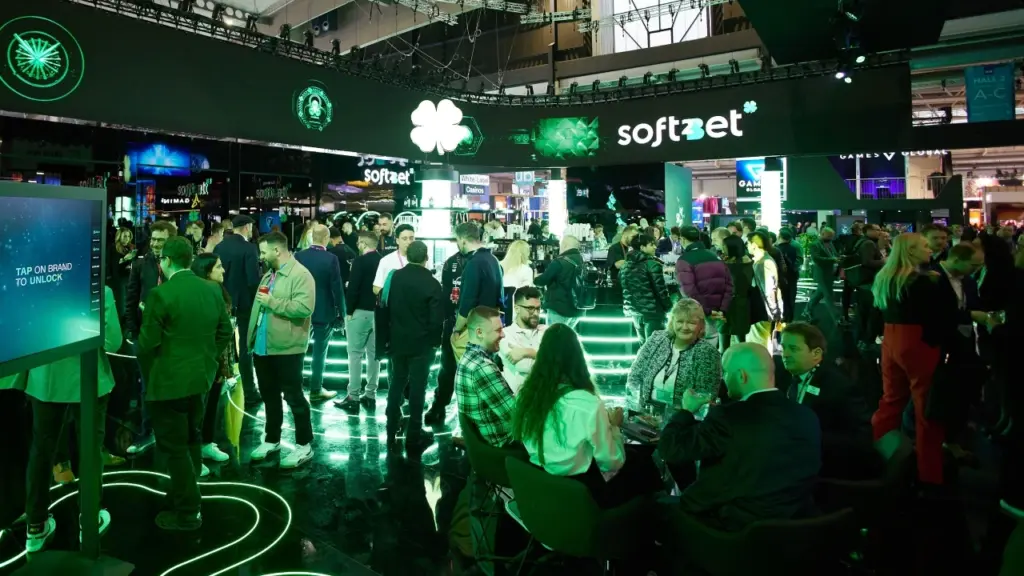 Stand Soft2Bet a una fiera internazionale del gaming
